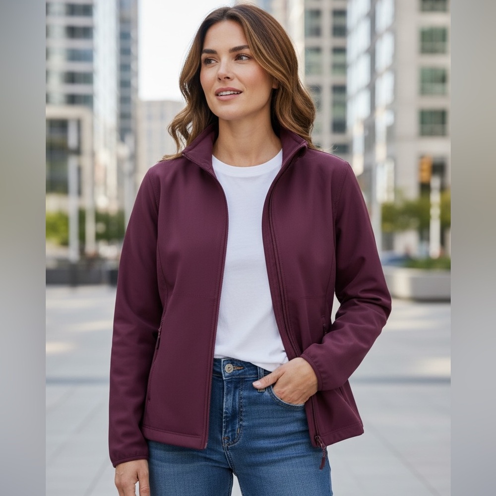 #518 Athletic Works Women's lavender Utility Jacket